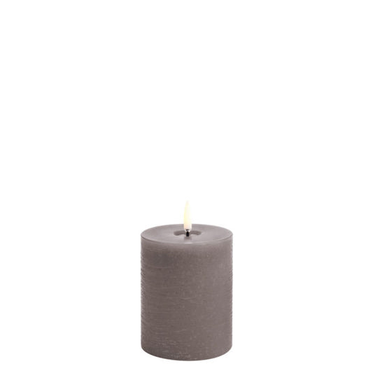 Piffany Copenhagen uyuni / LED Melted Pillar Candle -sandstone- 7,8 X 10,1cm