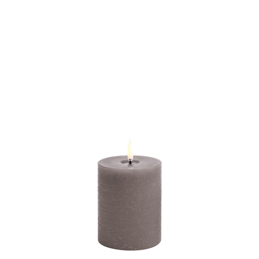 Piffany Copenhagen uyuni / LED Melted Pillar Candle -sandstone- 7,8 X 15,2cm