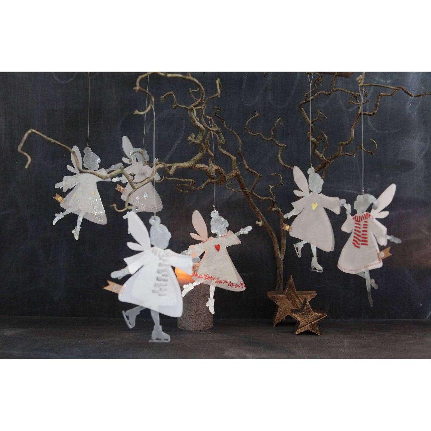 Good old Friends Winterfee -Fee silber Schal-