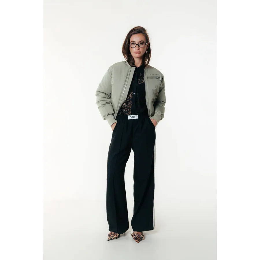 Colourful Rebel Talia Rebel 23 Spitzenbluse - black