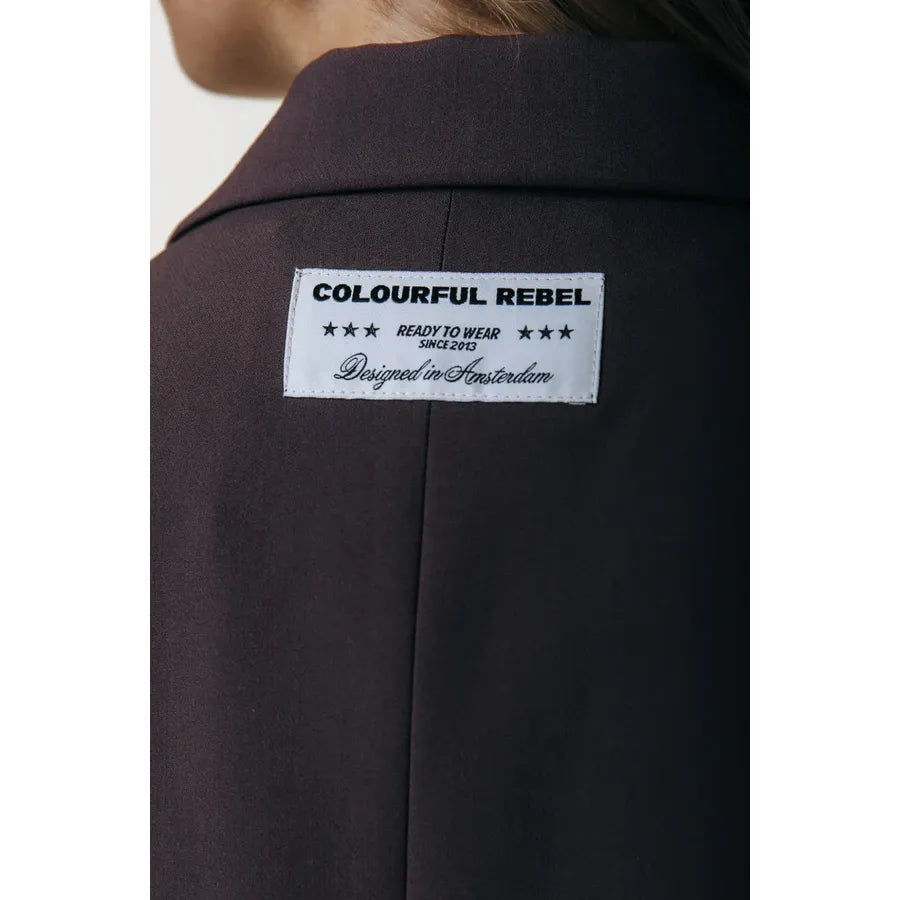 Colourful Rebel Gemma Kontrastblazer - braun