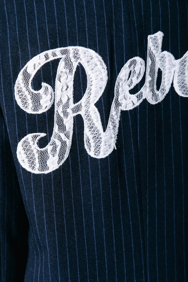 Colourful Rebel Nadelstreifenblazer
