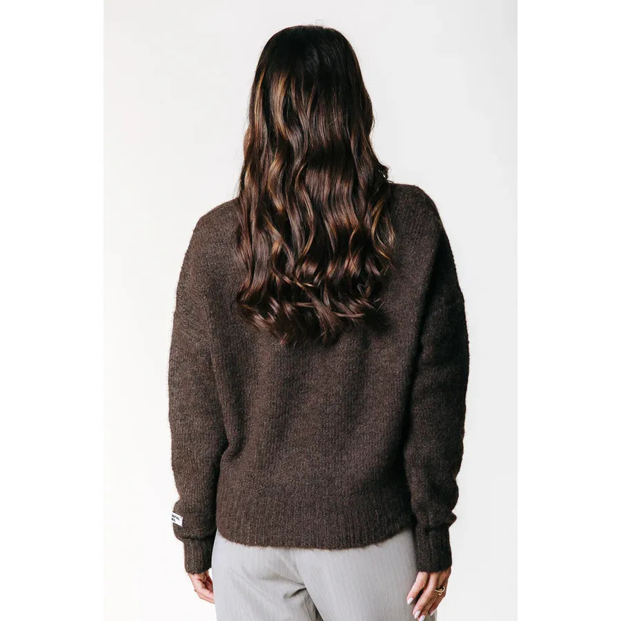 Colourful Rebel Olivia Strick Sweater - brown