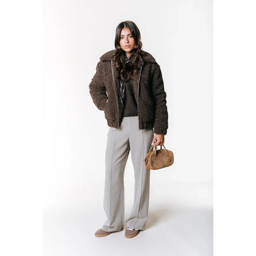 Colourful Rebel Olivia Strick Sweater - brown