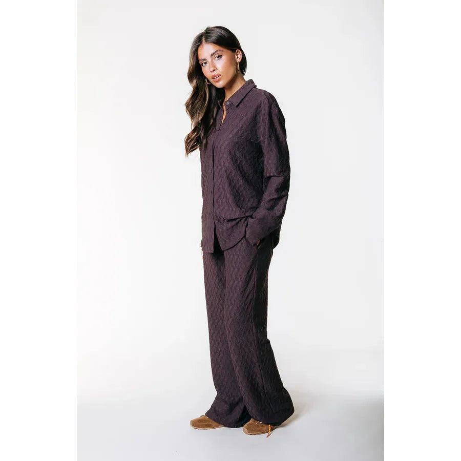 Colourful Rebel Melody Structure Hose -braun