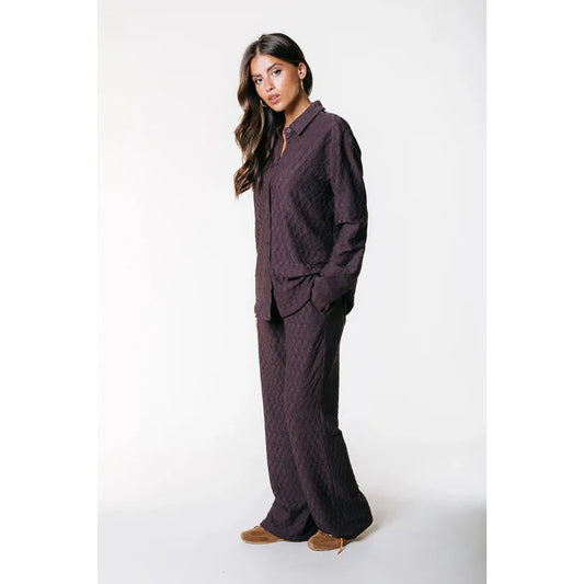 Colourful Rebel Melody Structure Hose -braun