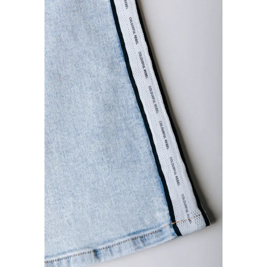 Colourful Rebel Gaias Tuxedo High Rise Denim Jeans