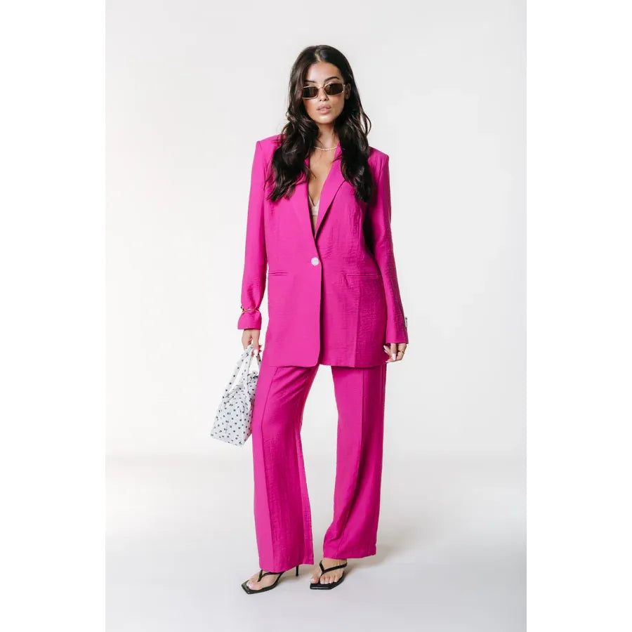 Colourful Rebel Straight Hose - fuchsia