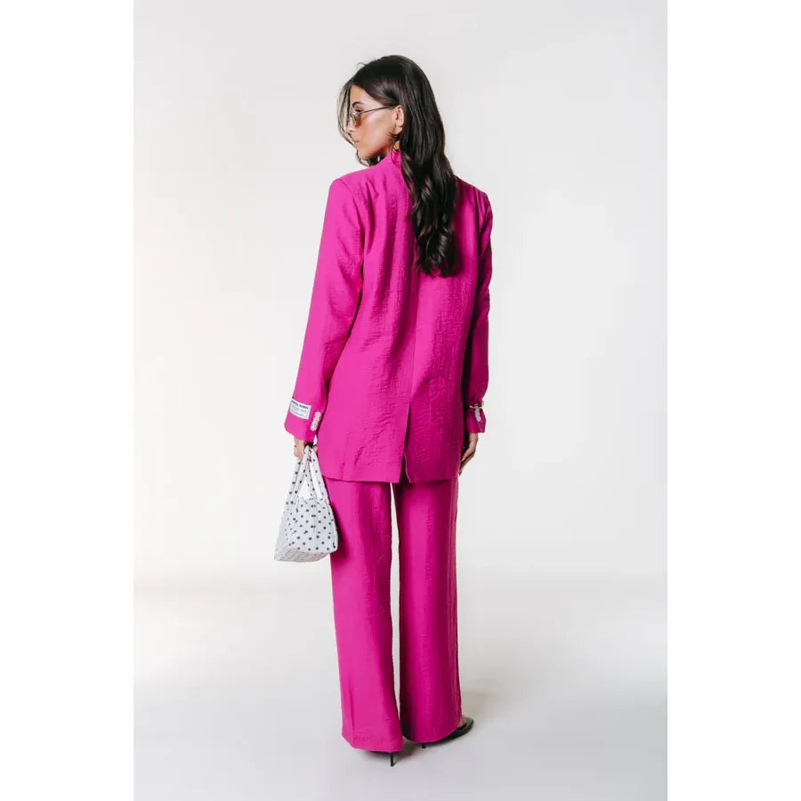 Colourful Rebel Straight Hose - fuchsia