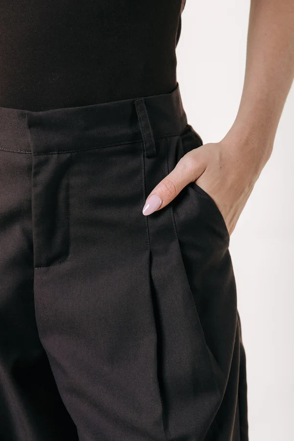 Colourful Rebel taillierte Hose - braun