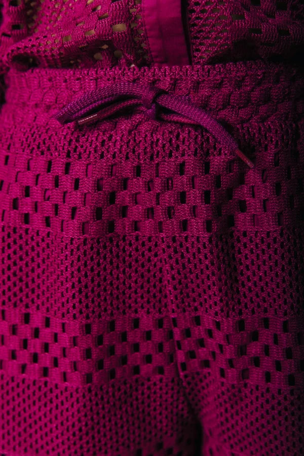 Colourful Rebel Crochet-Shorts