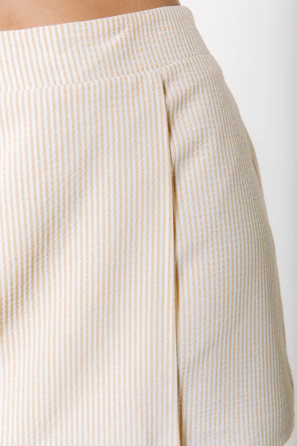 Colourful Rebel Stripe Skort