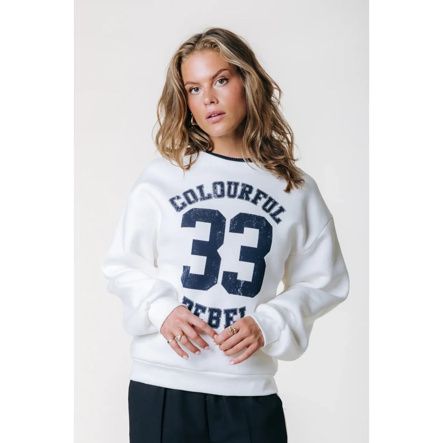 Colourful Rebel CR 33 Sweat - offwhite