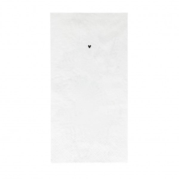 Bastion Collections Napkin white / Papierserviette -Happy Easter-