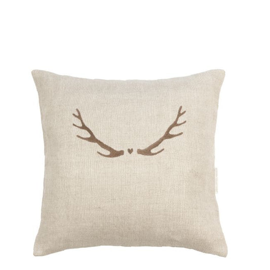 Bastion Collections Cushion Cover Deer - linen