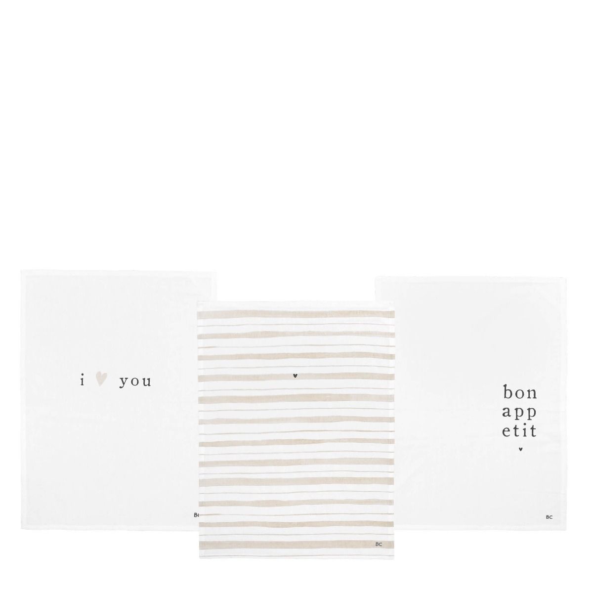 Bastion Collections Kitchen Towels stripes - Geschirrtuch