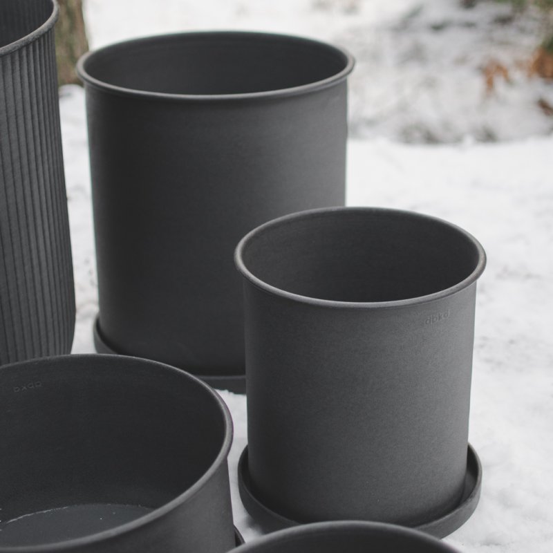 Übertopf/ Plant Pot large- schwarz -40cm
