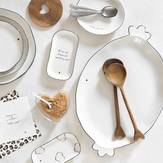 Bastion Collections Napkin/ Papierserviette - happy in a million little ways