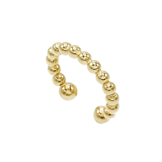 Glam & Glory Ball Earcuff -gold-