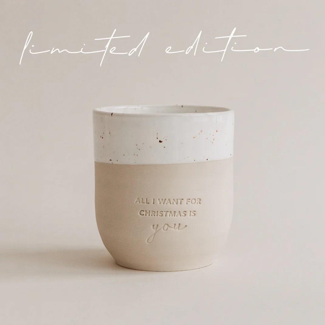 Eulenschnitt Limitierter Becher All i want for christmas