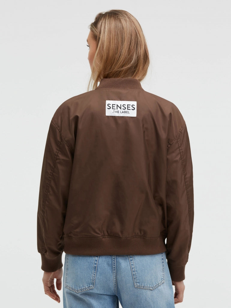 Senses. the label Blouson