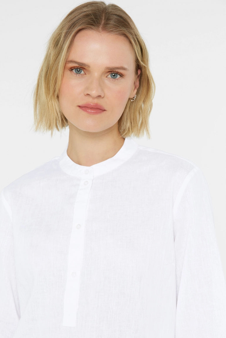 Senses. the label Bluse mit Stehkragen - opticwhite