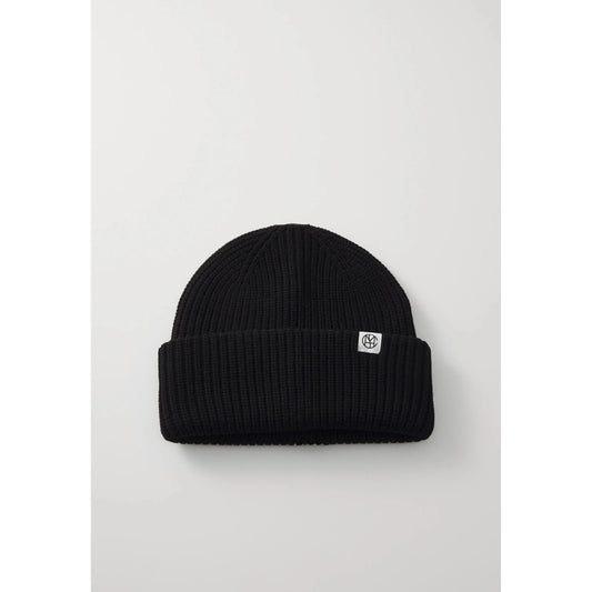 Moss Copenhagen MSCH Galine Rachelle Beanie -black-