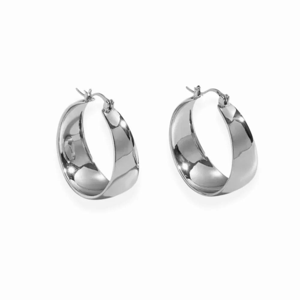 Glam & Glory Florida Hoop -silber-