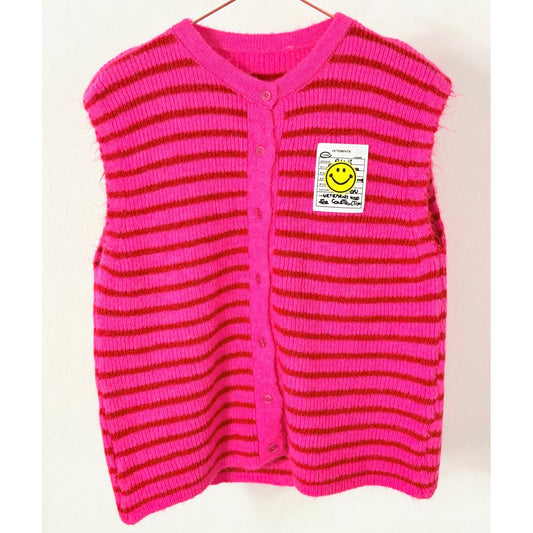 Strickweste - pink