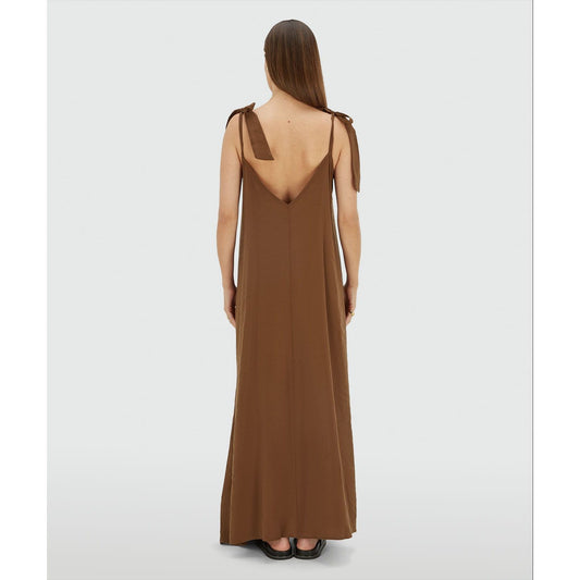 JOSH V CLARA Maxikleid - braun