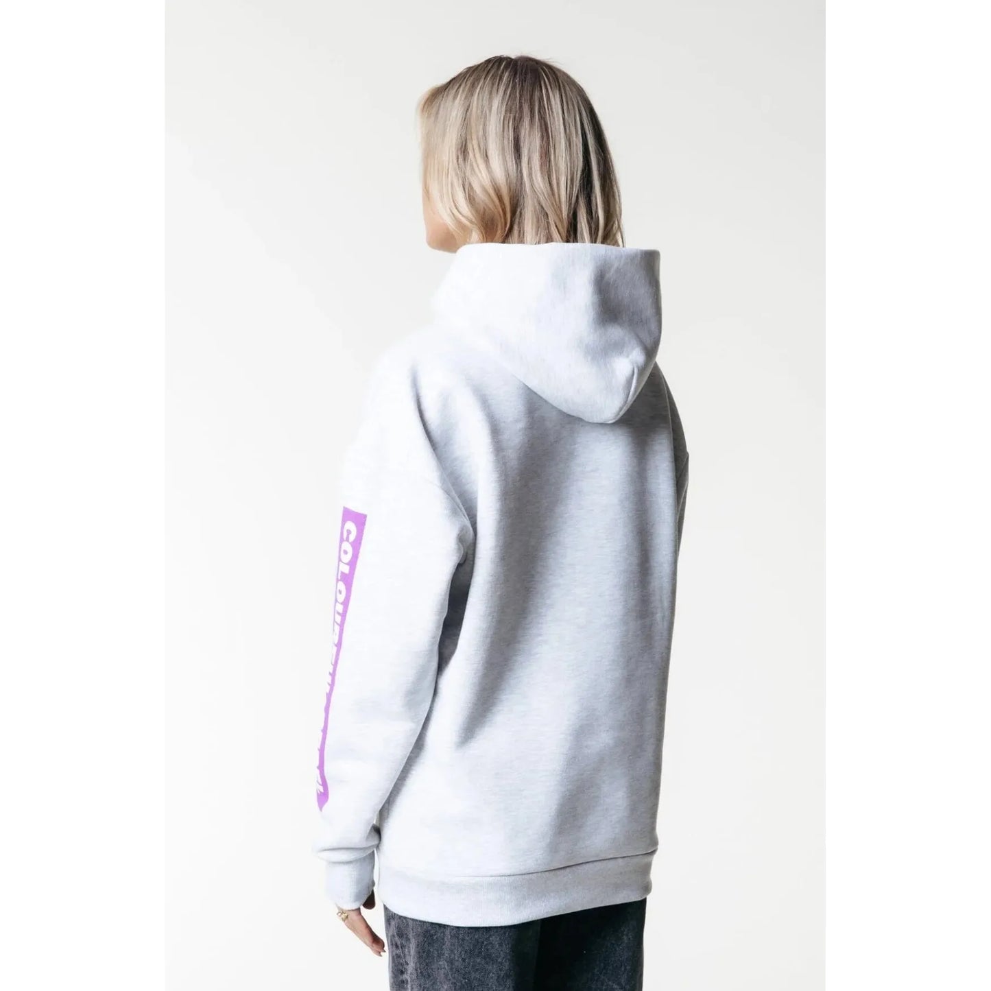 Colourful Rebel Kapuzenpullover -hellgrau-