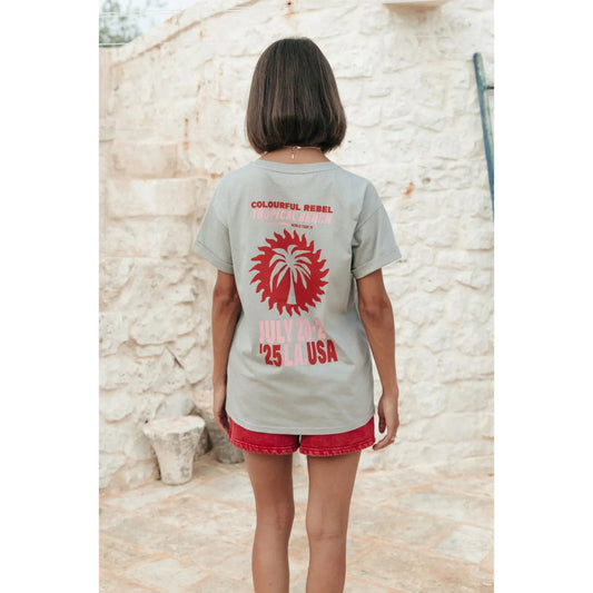 Colourful Rebel Tropisches Strandtour-T-Shirt