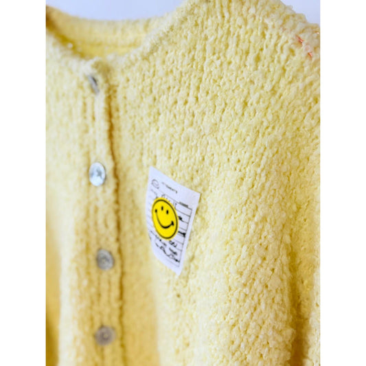 Strickjacke "Sunny" - gelb