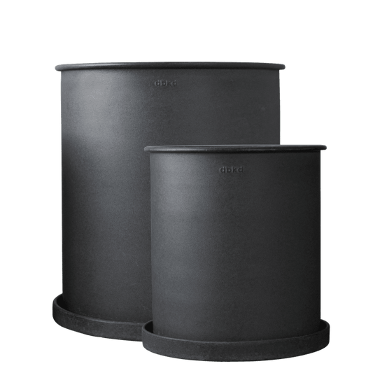 Übertopf/ Plant Pot large- schwarz -40cm