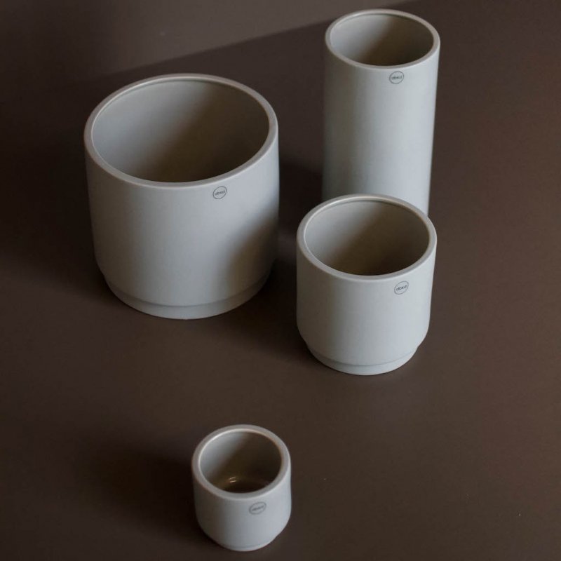 DBKD Solid/ Blumentopf - white