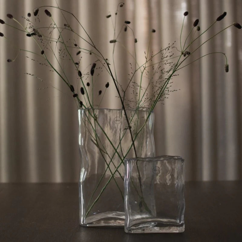 DBKD Meadow glass Vase large - clear