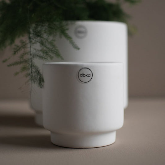 DBKD Solid/ Blumentopf - white