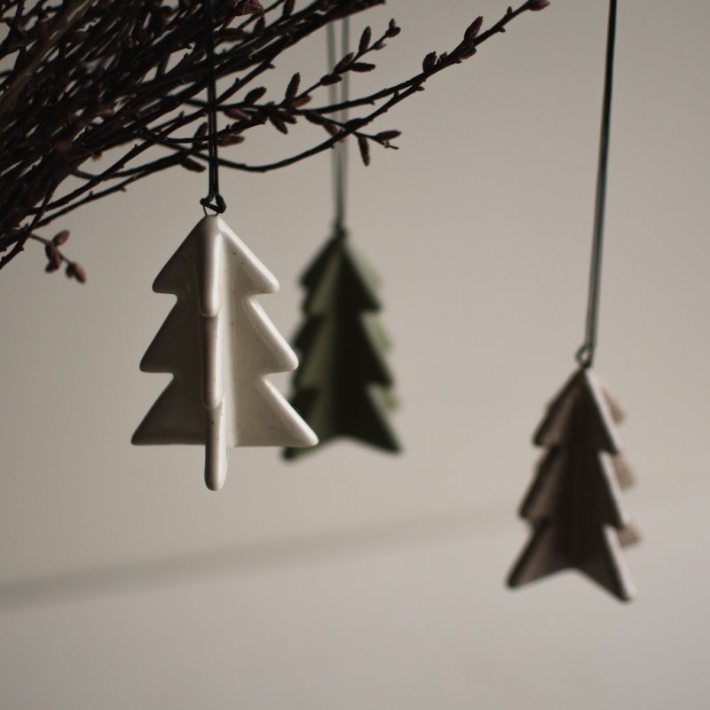 DBKD Hanging / Anhänger Winter Tree - beige