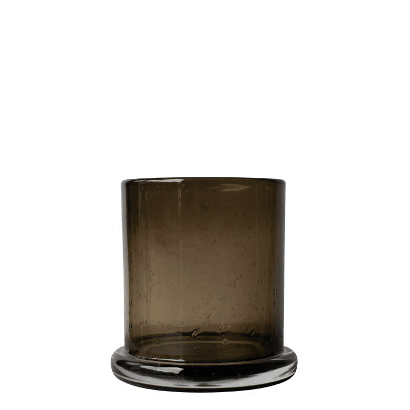 DBKD Bubble/ Kerzenglas medium - brown