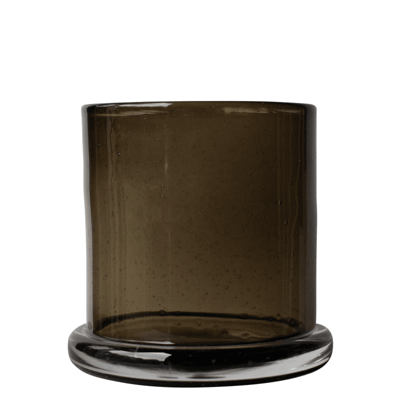DBKD Bubble/ Kerzenglas large - brown