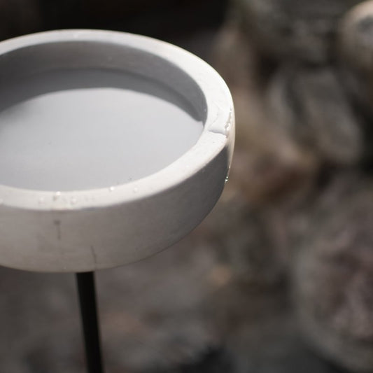 Gartenstecker /Garden Stick Bowl -grau