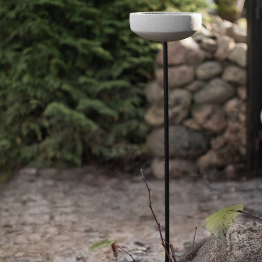 Gartenstecker /Garden Stick Bowl -grau
