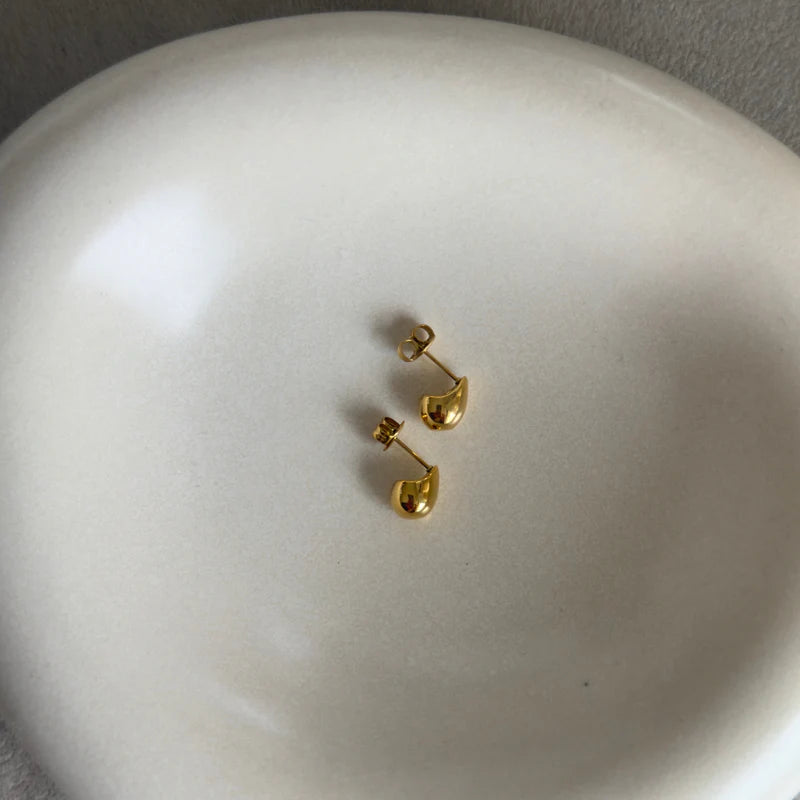Glam & Glory Queens Earstud Ohrstecker -gold-