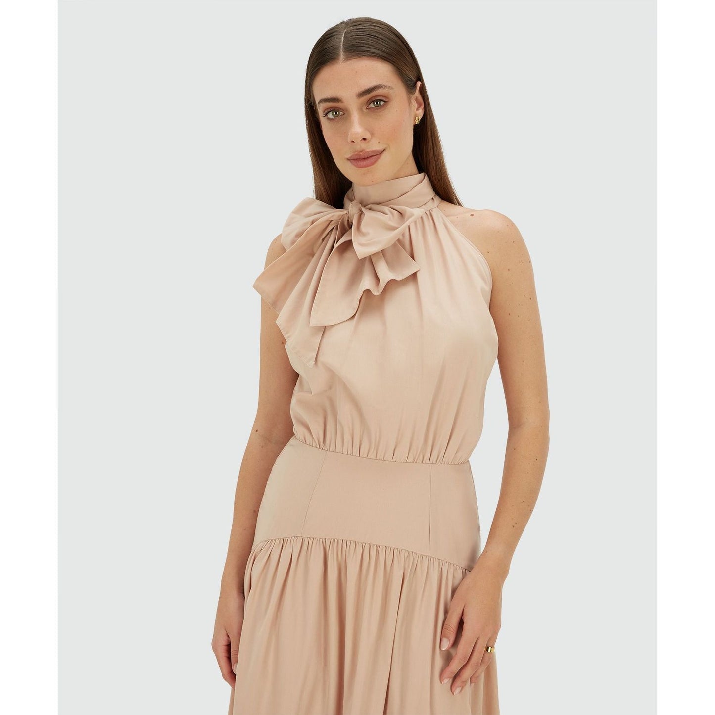 JOSH V ELARA Maxikleid in Regular Fit - dusty pink