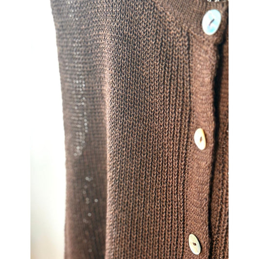Strickweste -braun