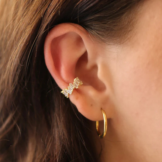 Glam & Glory Fallon Earcuff -gold-