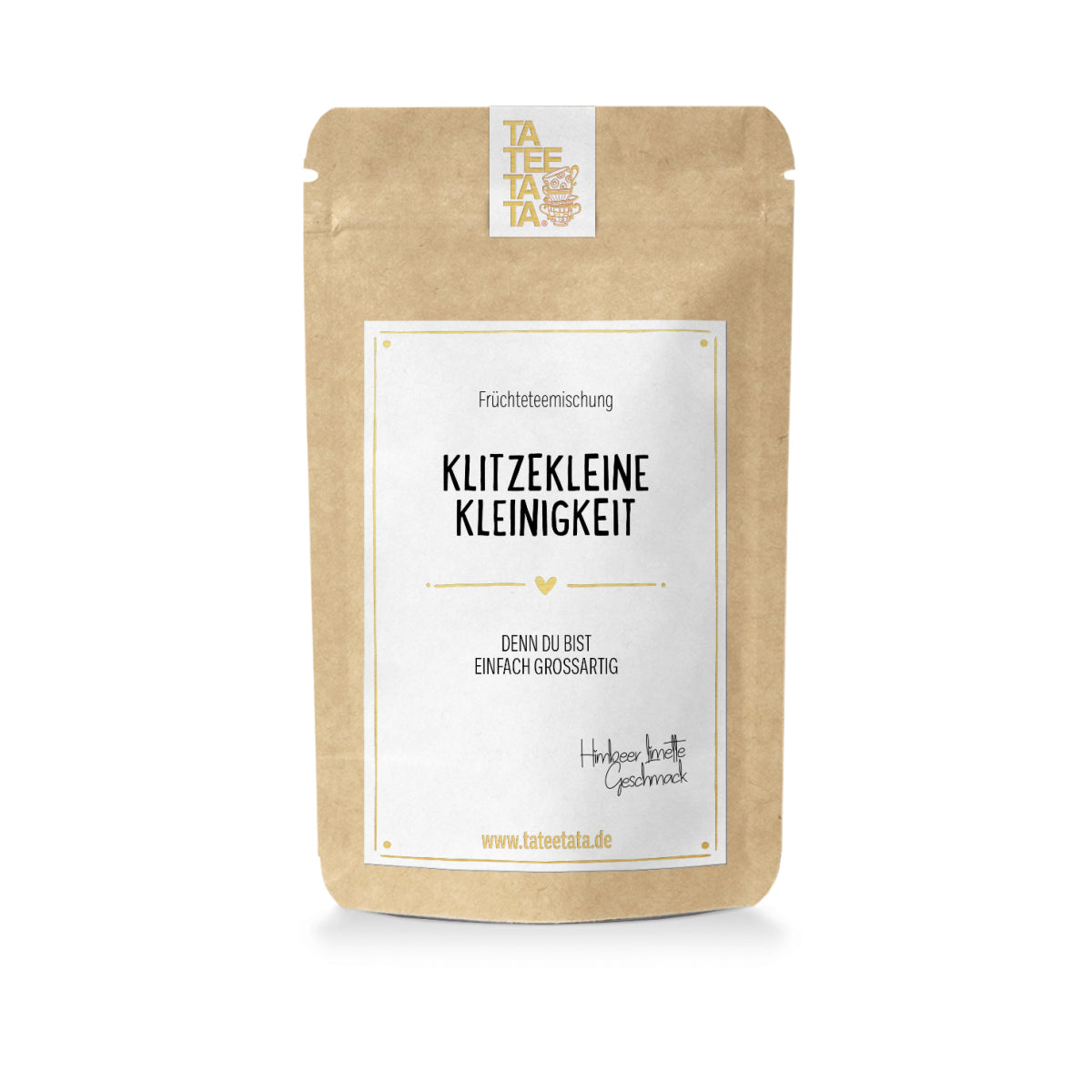 Klitzekleine Kleinigkeit | L 80g Früchteteemischung | Himbeer Limette Geschmack