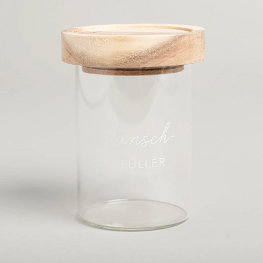 Eulenschnitt Mini Vorratsglas Wunscherfüller