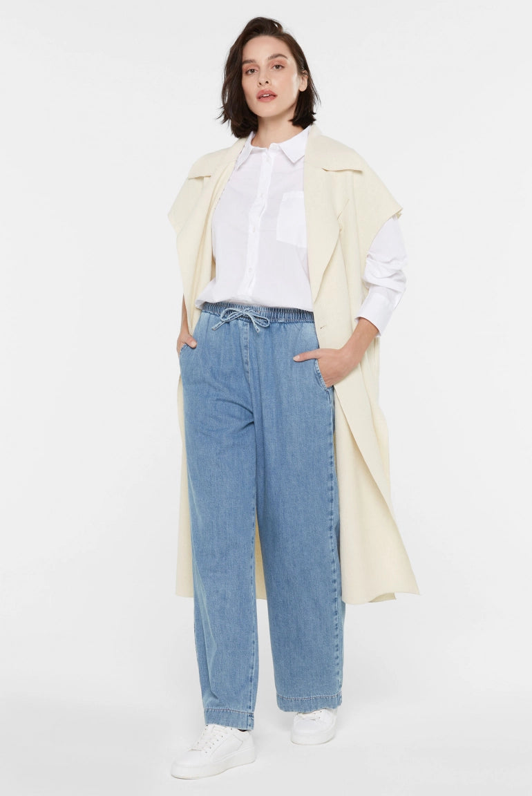Senses. the label Jeans  Wide Leg - light blue