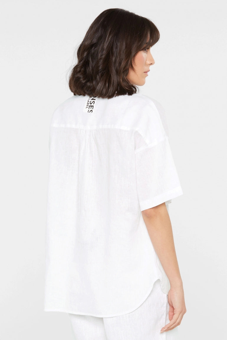 Senses. the label Kurzarmbluse - opticwhite
